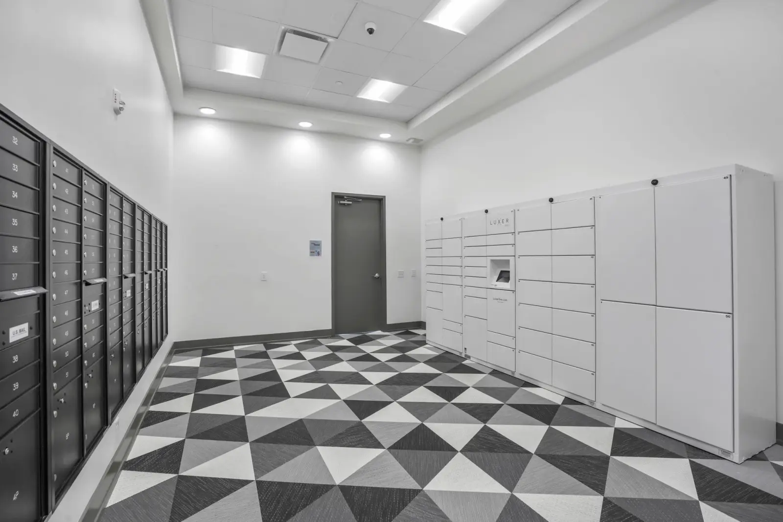 Castleberry Park mail room - High rise apartments for rent in Atlanta, GA